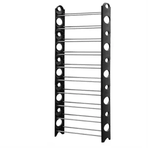 10 Tier Stackable Shoe Rack- Shoe-Caddy-10T