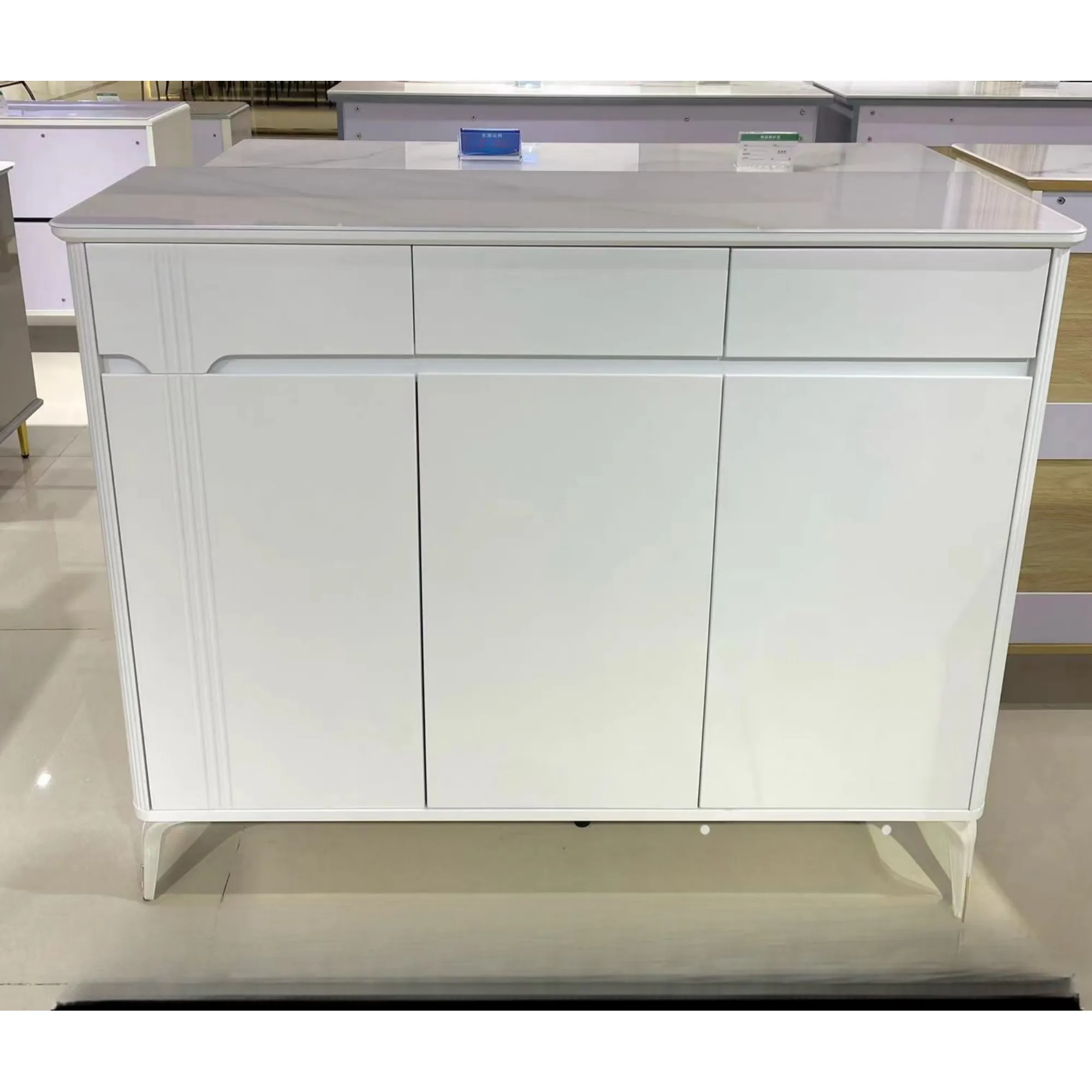 120 X 36 X 110Cm Freestanding Shoe Storage Cabinet 348