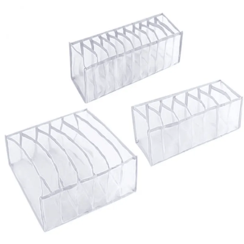 3-Piece Multipurpose Drawer Organizer Set AMP-JF-9 WHITE