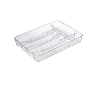 33X4.5X24Cm Acrylic Cutlery Organizer