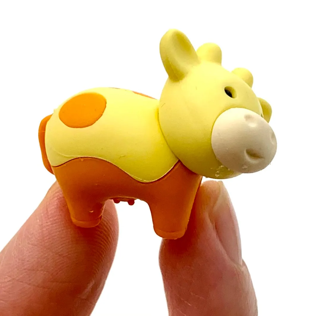 384541 IWAKO Colorz Cows -1 box of 5 Erasers