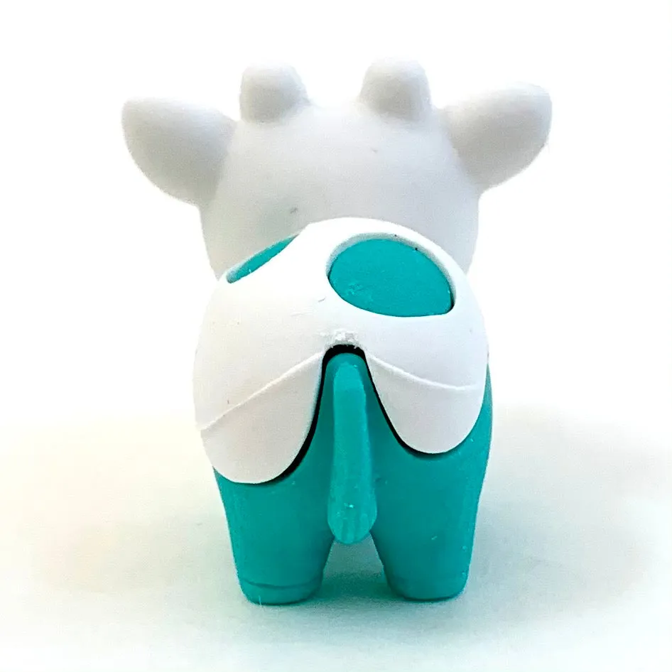 384541 IWAKO Colorz Cows -1 box of 5 Erasers