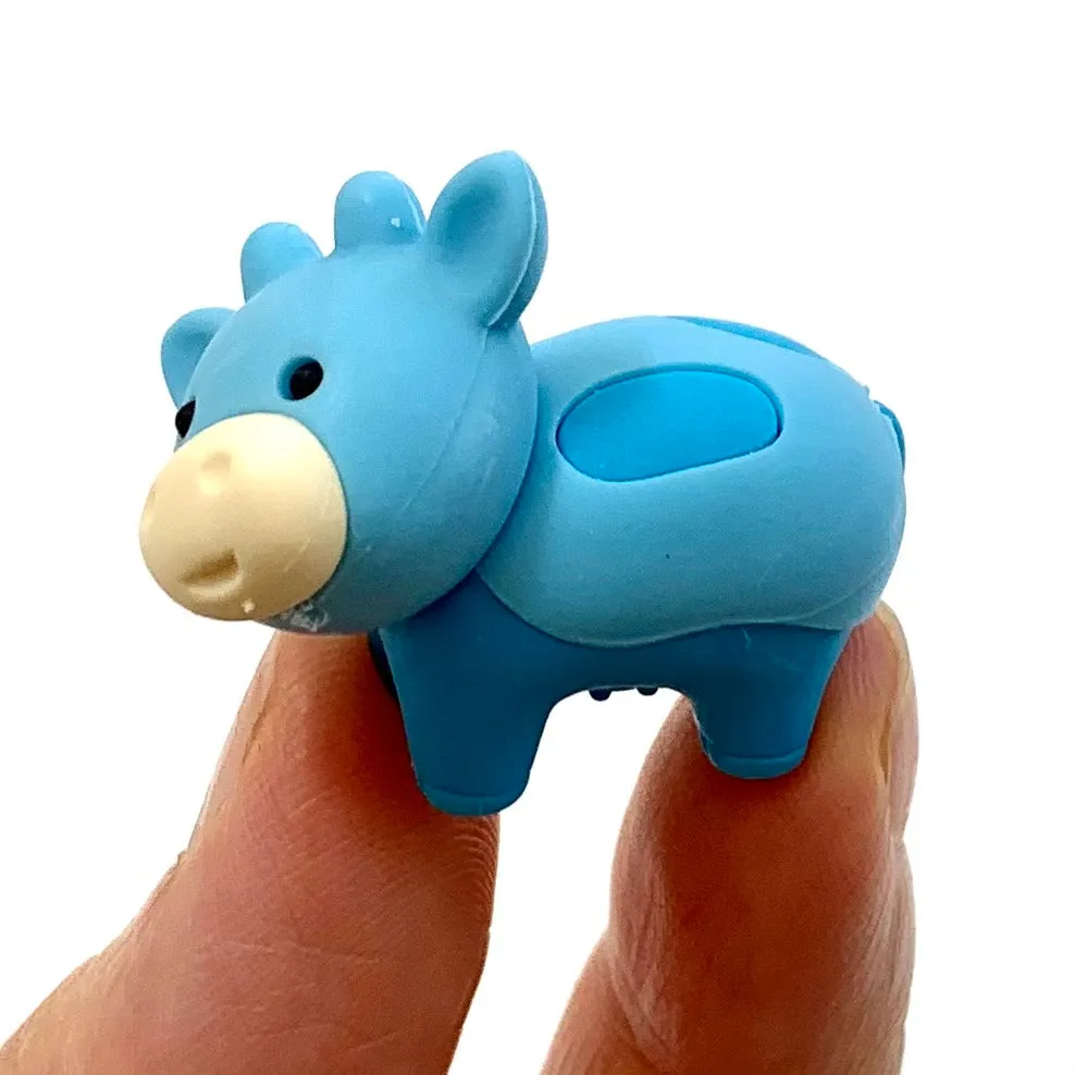 384541 IWAKO Colorz Cows -1 box of 5 Erasers