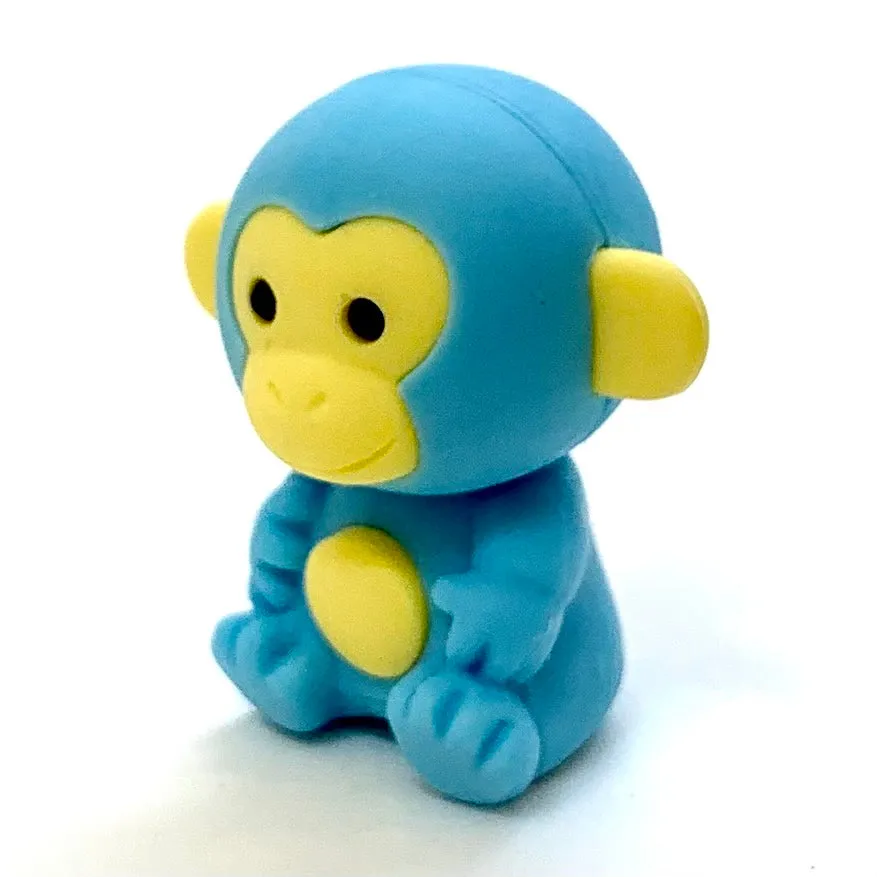 384551 Iwako Colorz Monkey -1 box of 5 Erasers