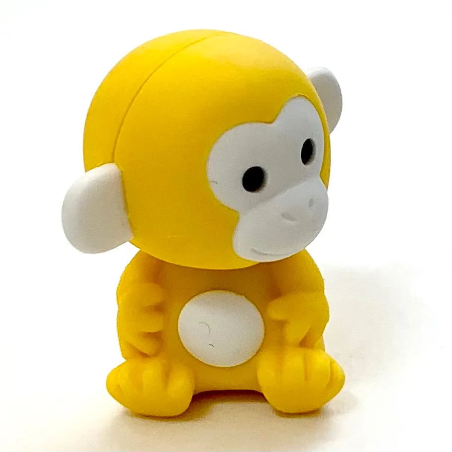 384551 Iwako Colorz Monkey -1 box of 5 Erasers