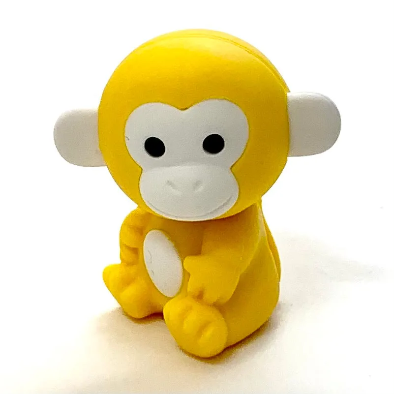 384551 Iwako Colorz Monkey -1 box of 5 Erasers