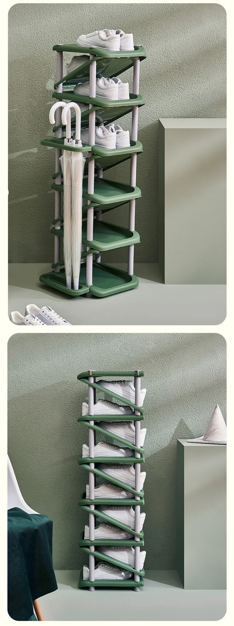 5-Tier Space-Saving Shoe Rack Ra-91