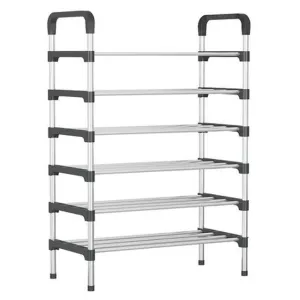 6 Tier Adjustable Shoe Tower Rack