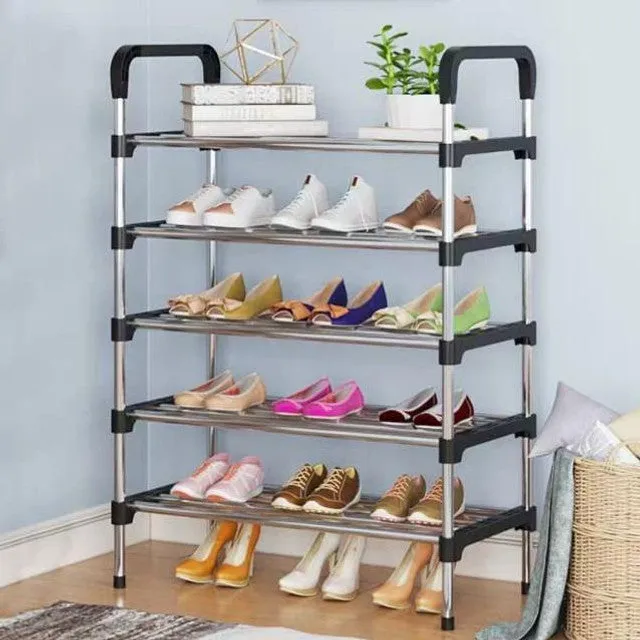 6 Tier Adjustable Shoe Tower Rack