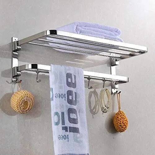 ALUMINIUM DOUBLE TOWEL RACK