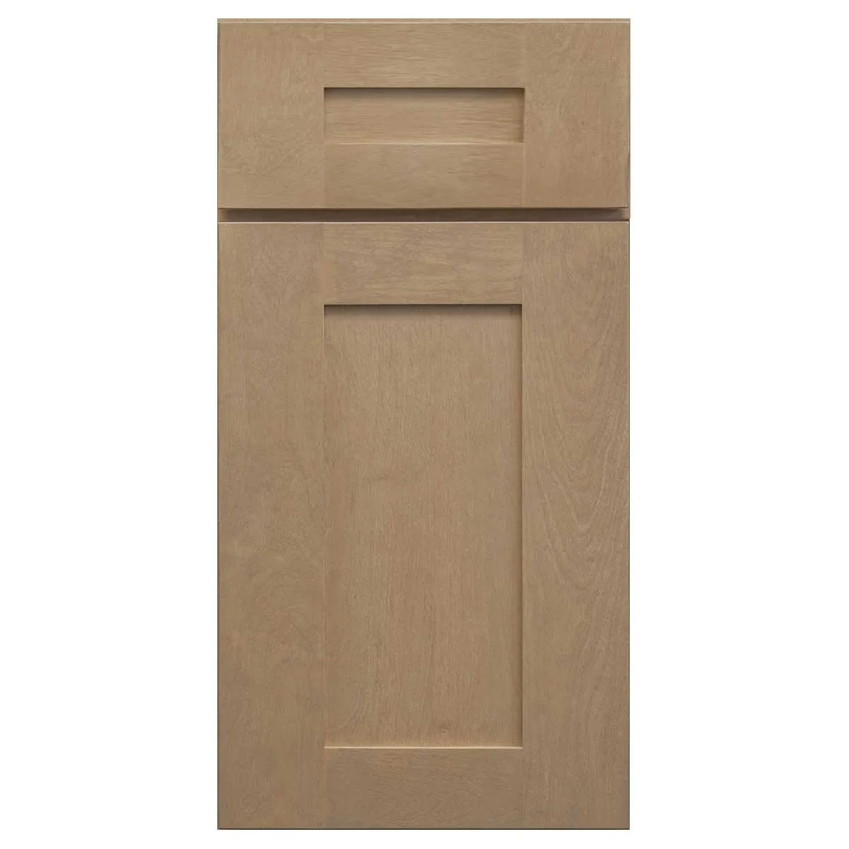 Base Kitchen Cabinet B15 Shaker Toffee 15 in. width 34.5 in. height 24 in. depth