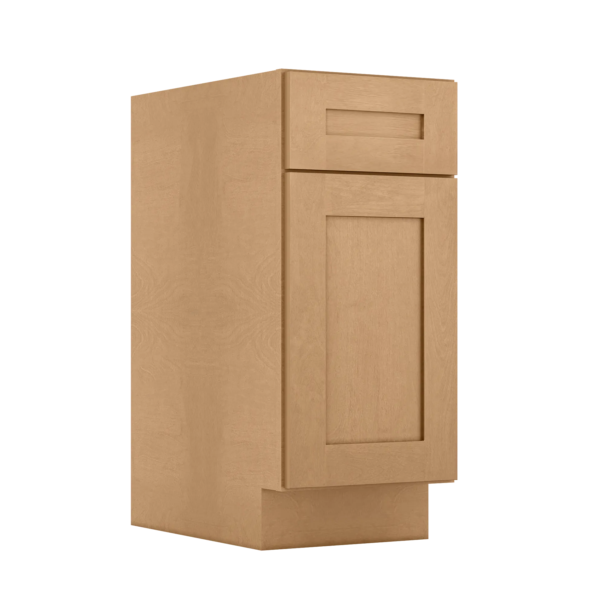 Base Kitchen Cabinet B15 Shaker Toffee 15 in. width 34.5 in. height 24 in. depth