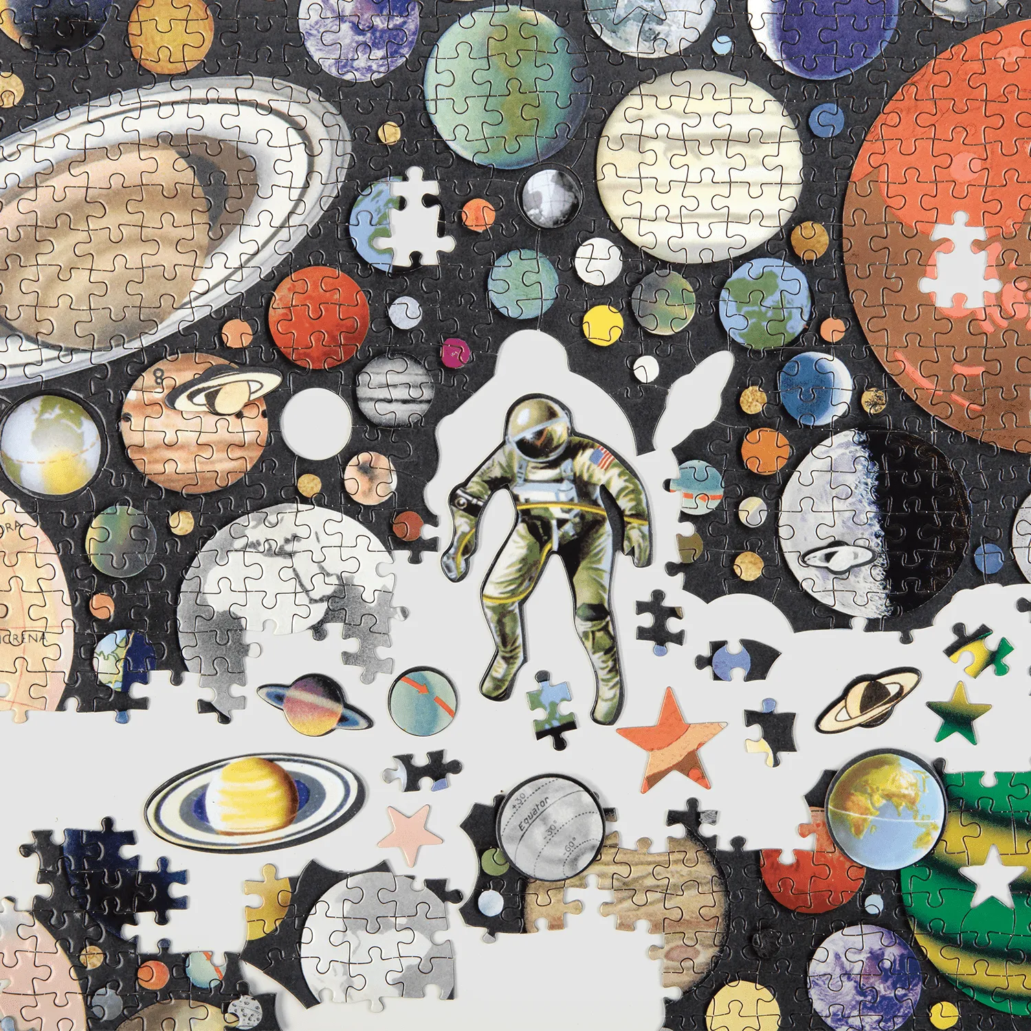 Ben Giles Zero Gravity 1000 Piece Jigsaw Puzzle With Shaped Pieces