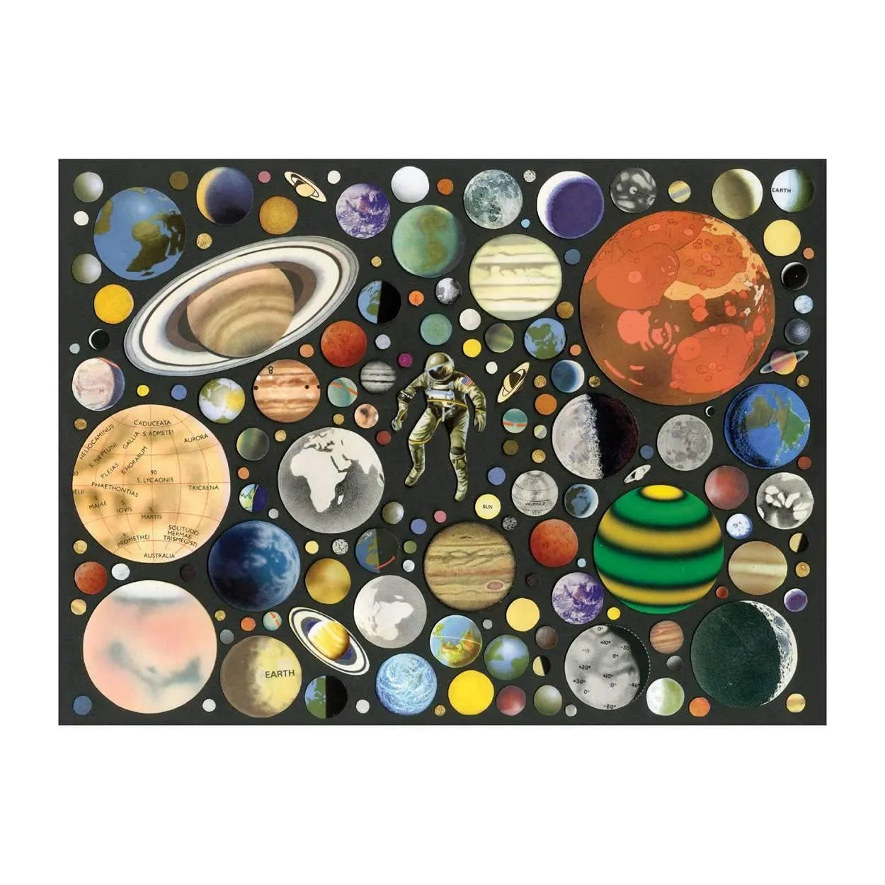 Ben Giles Zero Gravity 1000 Piece Jigsaw Puzzle With Shaped Pieces