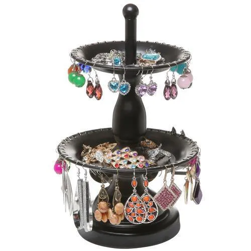 Black Jewelry Fountain Rack