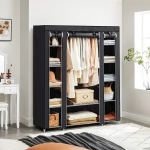 Black Portable Clothes Closet