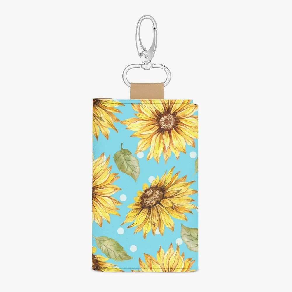 Blue Sunshine Key Holder Case