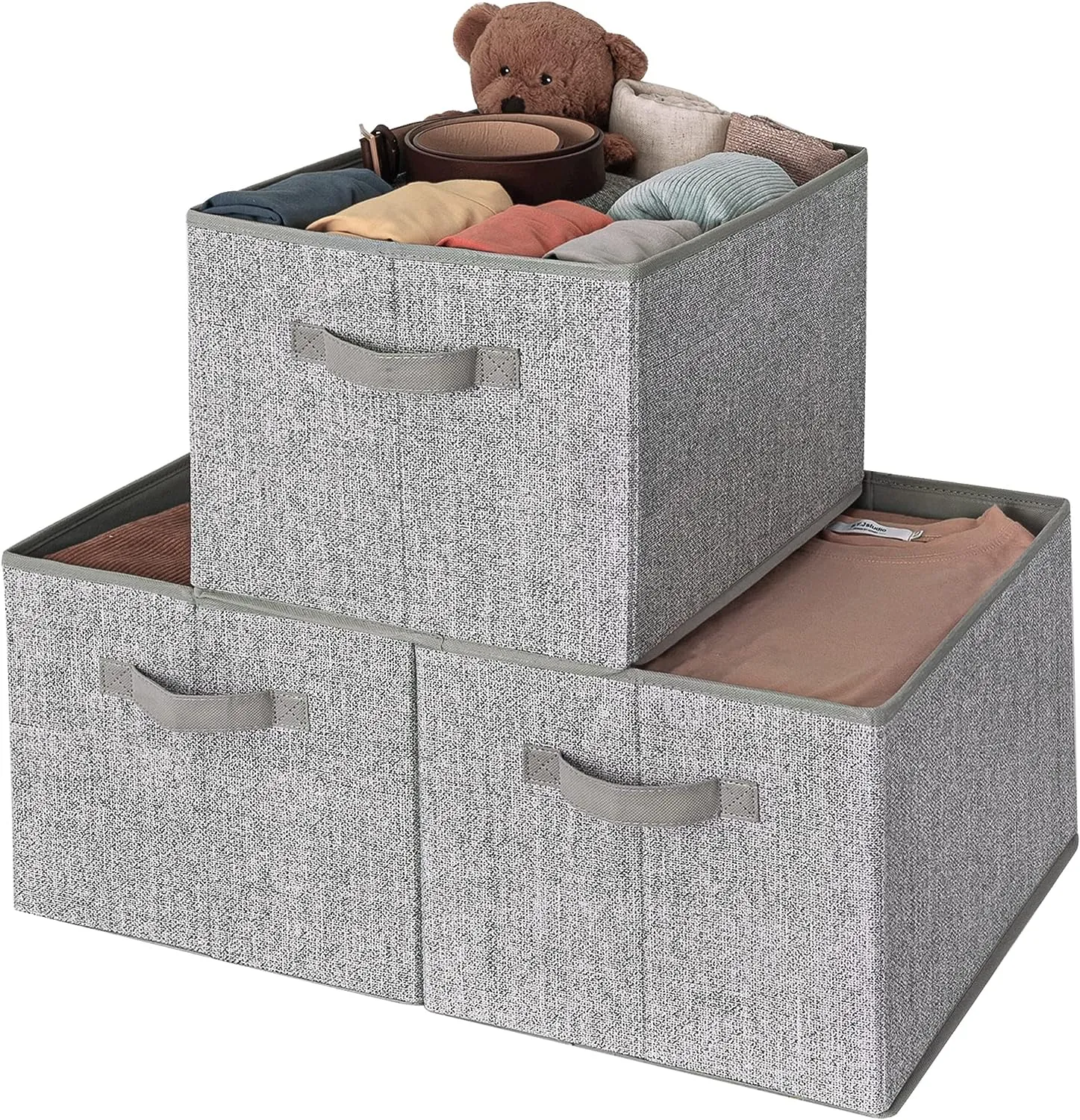 Blushbees® Collapsible Closet Storage Bins - 3-Pack