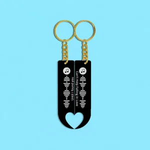 Couple Key Ring Keychain for Couples-Set of 2