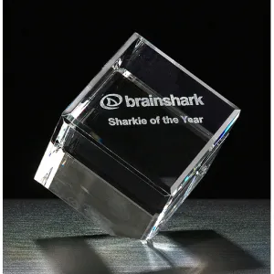 Cube Series Crystal Award