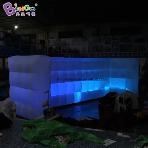 Customized 8x2.5x2.5 meters inflatable led wall / inflatable air wall