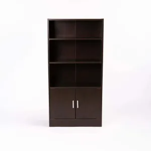 CYRUS 2 DOOR 3 SHELF BOOKCASE