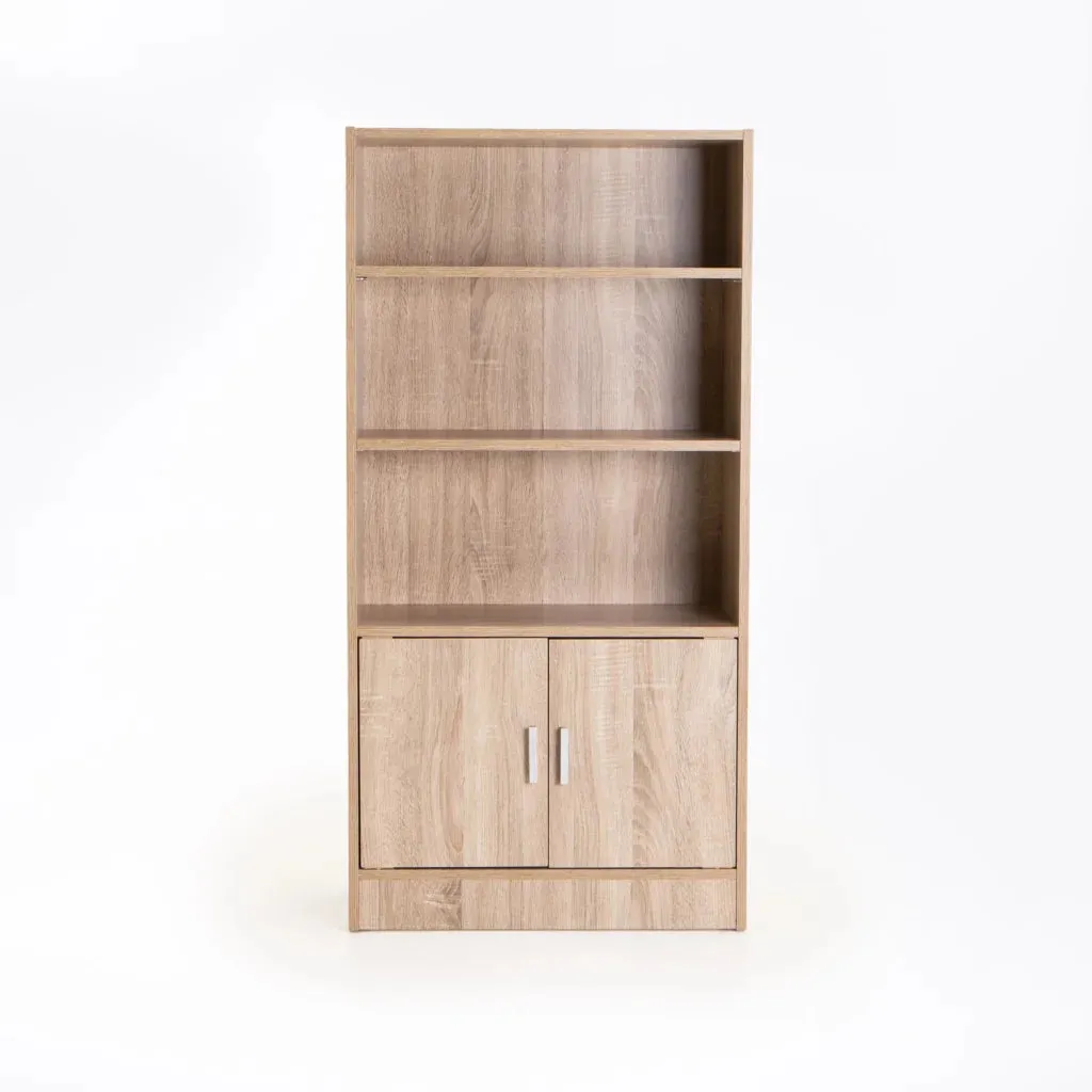 CYRUS 2 DOOR 3 SHELF BOOKCASE