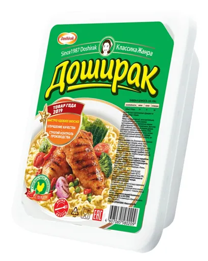 “Doshirak” Noodles Chicken with Pepper, 90g