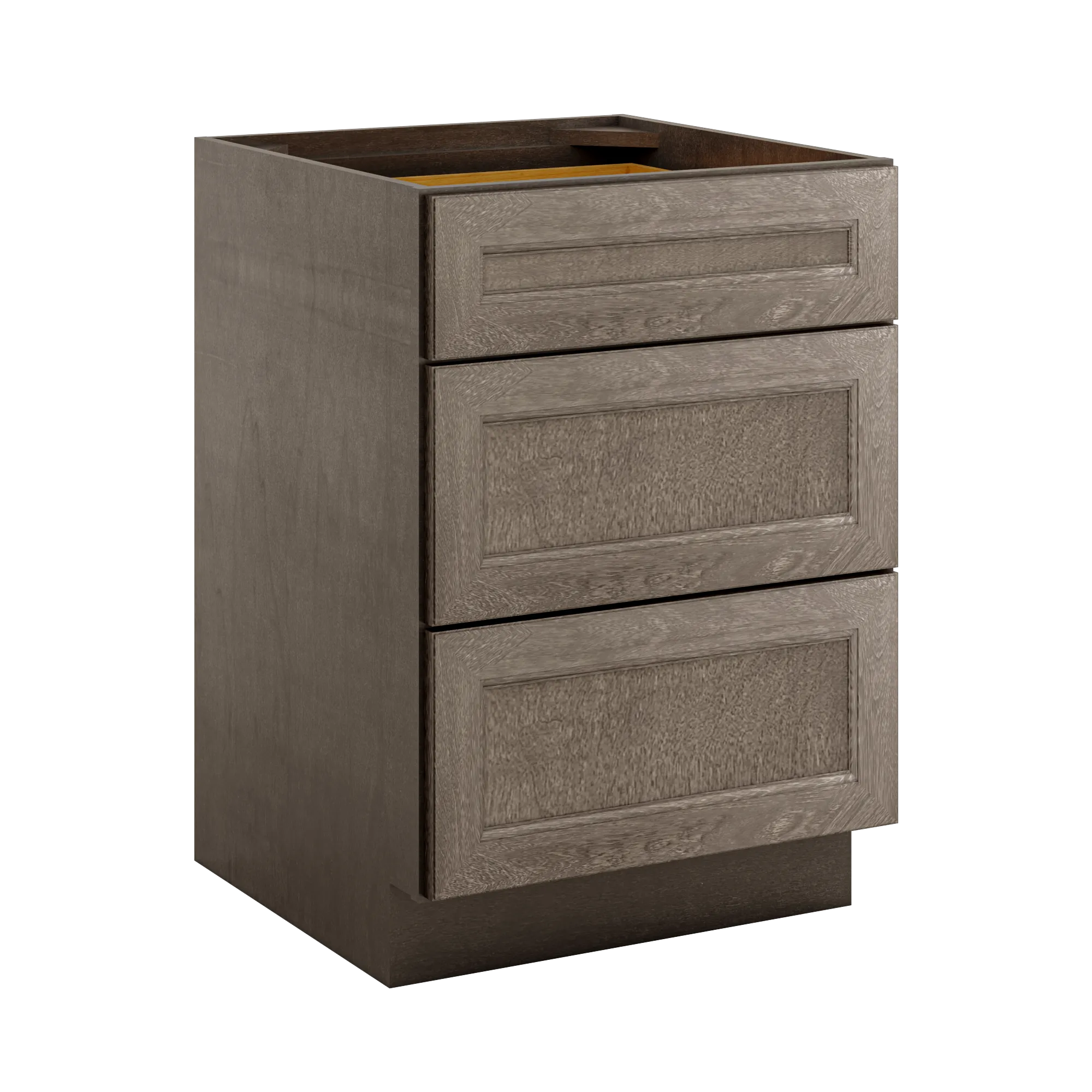 Drawer Base Kitchen Cabinet DB24 Milan Slate 24 in. width 34.5 in. height 24 in. depth