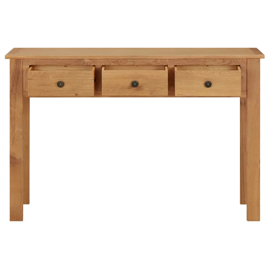 Dressing Table 110x40x75 cm Solid Oak Wood