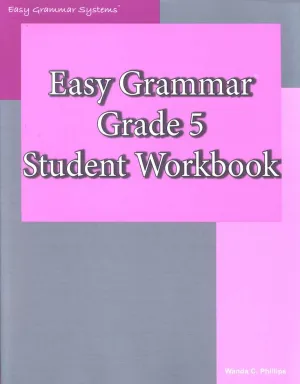 Easy Grammar Grade 5 Workbook