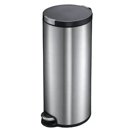 EKO Thirty Liter Artistic Step Bin With Hands-Free Open and Close