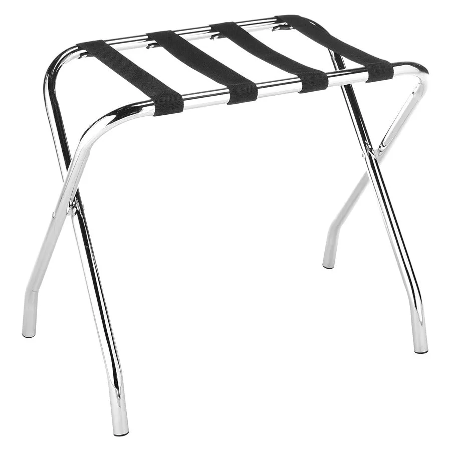 Folding Luggage Rack - Chrome