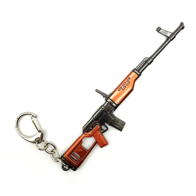 Fortnight Battle Royale Pickaxe Action Figure Keychain