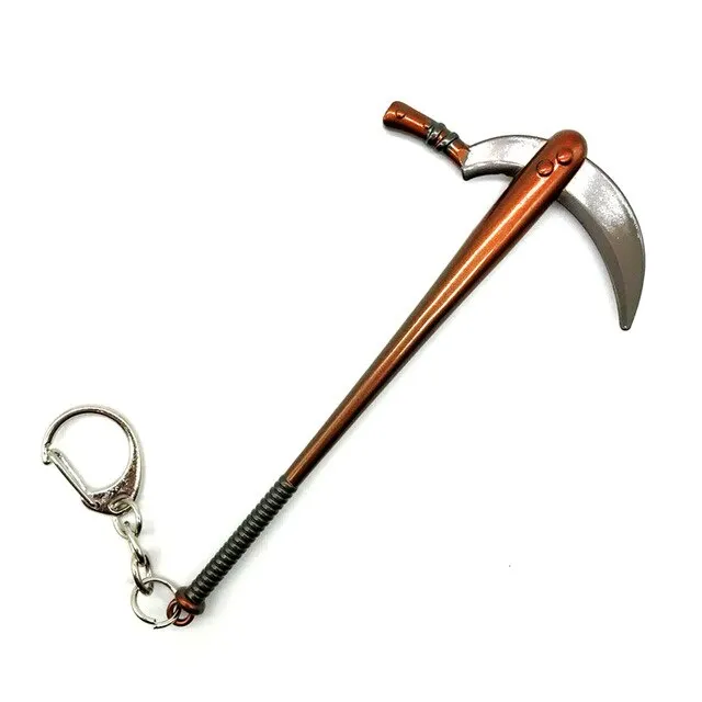 Fortnight Battle Royale Pickaxe Action Figure Keychain