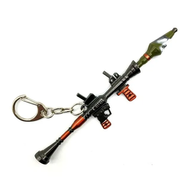 Fortnight Battle Royale Pickaxe Action Figure Keychain