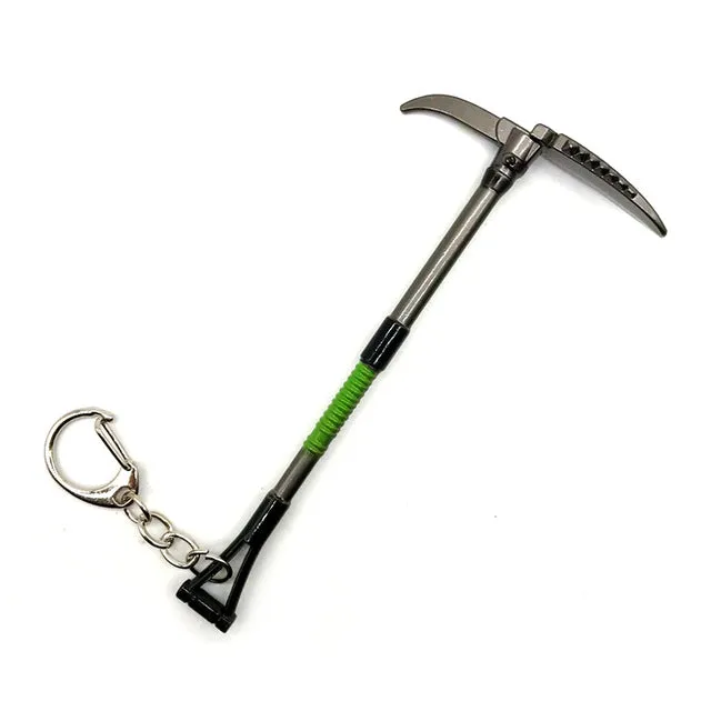 Fortnight Battle Royale Pickaxe Action Figure Keychain