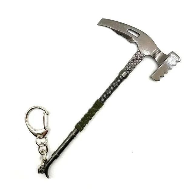 Fortnight Battle Royale Pickaxe Action Figure Keychain