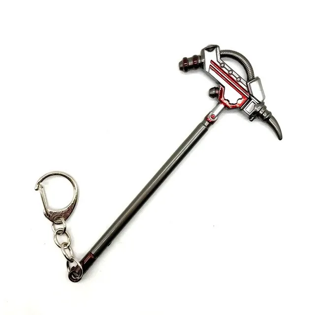 Fortnight Battle Royale Pickaxe Action Figure Keychain