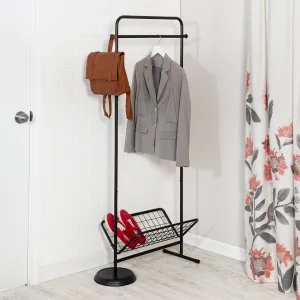 Garment Rack with Shelf