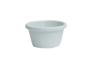 Genware S280-02 Ramekin 3oz Smooth White 81X36mm - Pack of 24