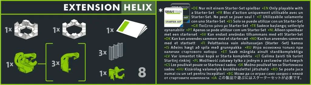 GraviTrax Pro Extension Helix