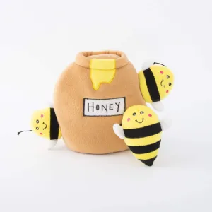 Honey Pot Zippy Burrow Plush Dog Toy