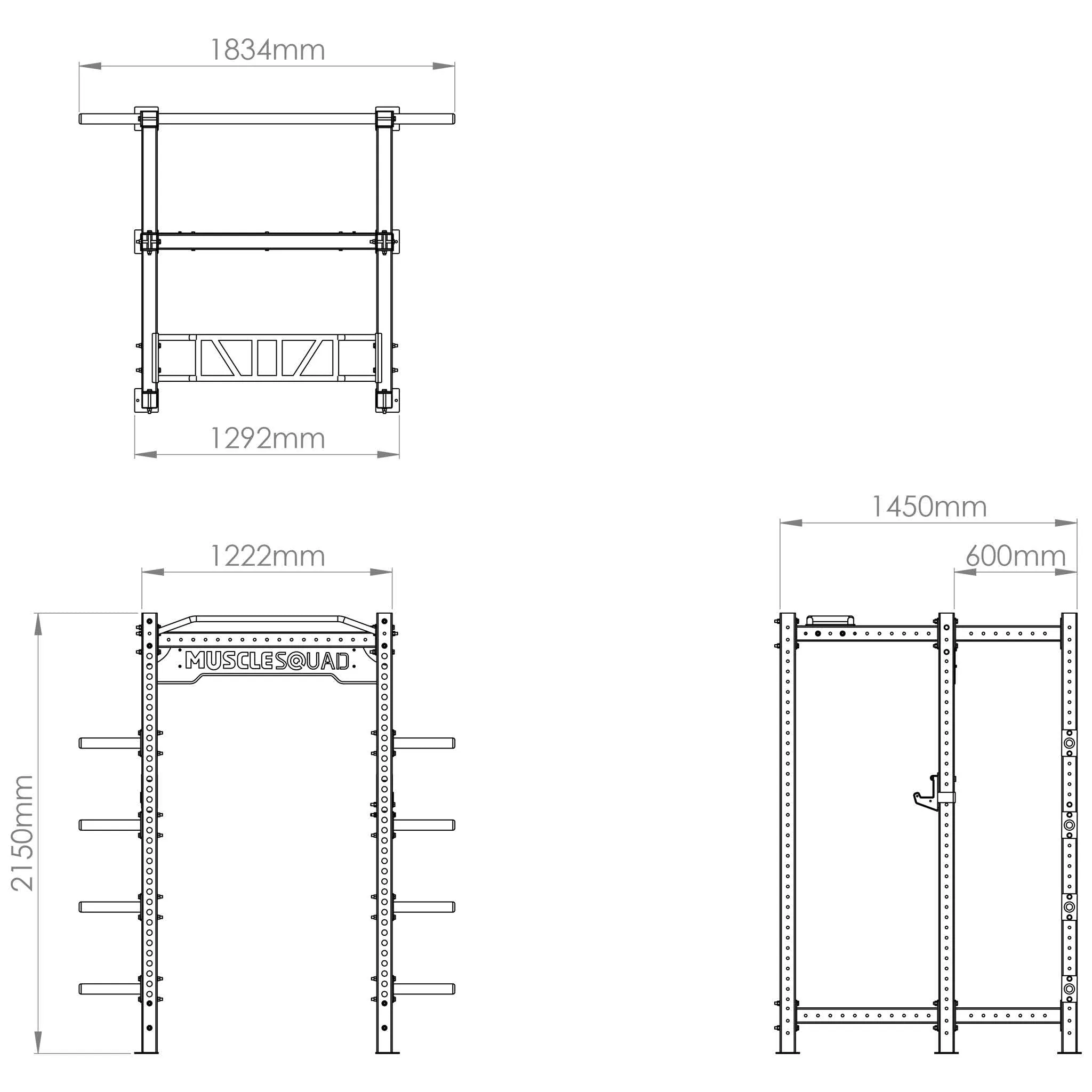 Phase 3 Power Rack to Full Power Rack Extension