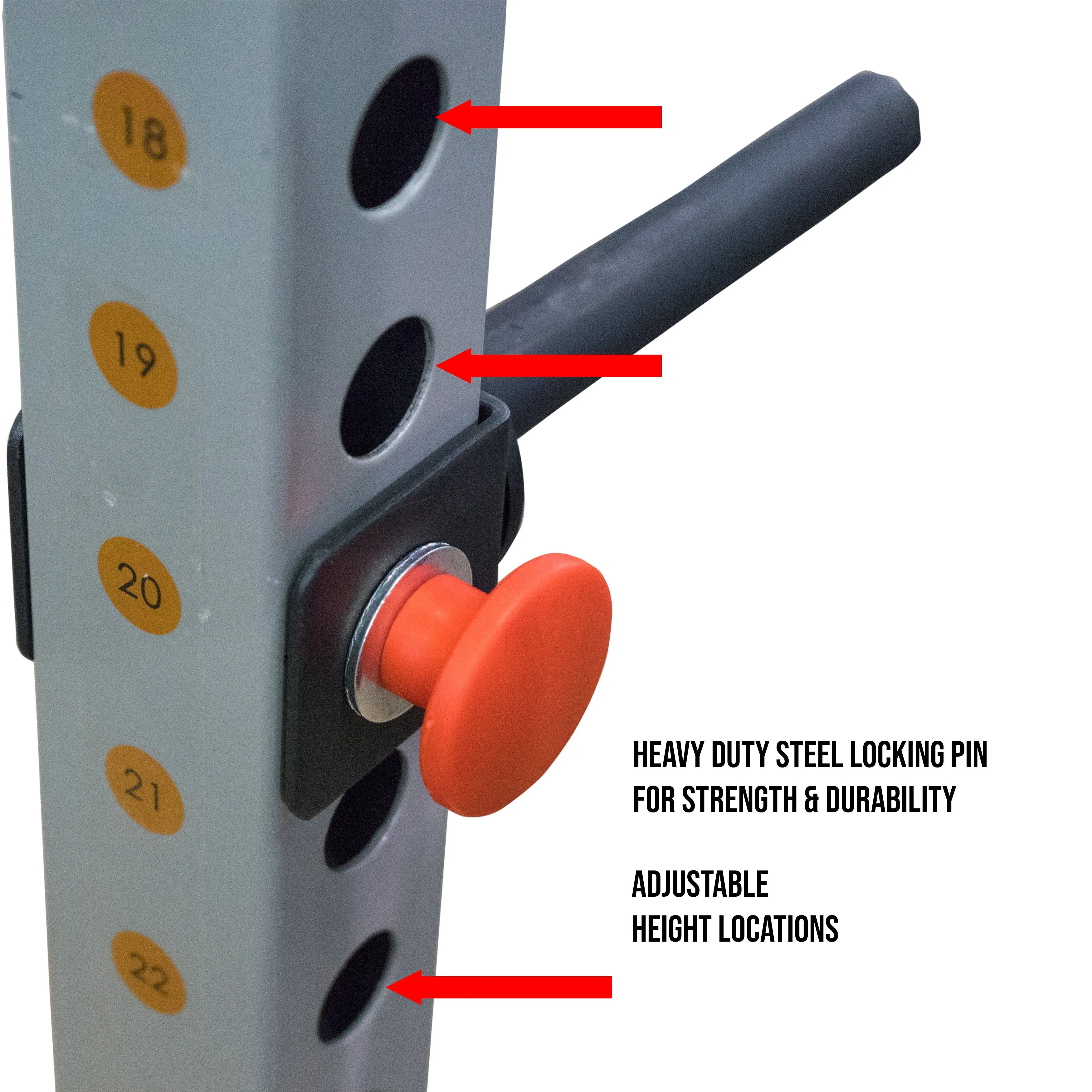 Plate Storage Attachment for 2x2 Power Racks