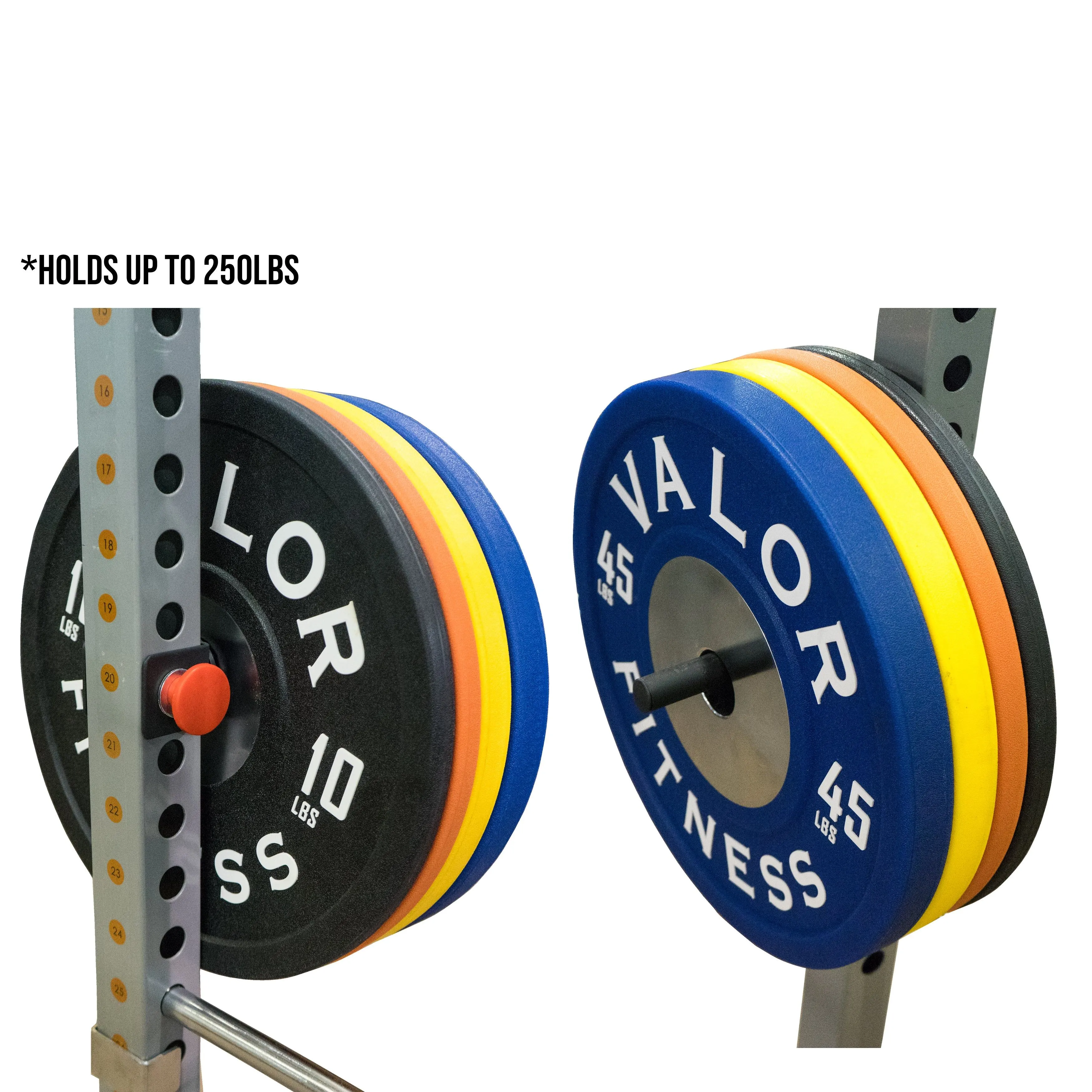 Plate Storage Attachment for 2x2 Power Racks