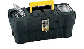 Rimax Heavy Duty Box Black & Yellow 16" X 7.25" X 8" - 10007063