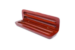 Rotur Wooden Pen Case Rosewood Colour (double)