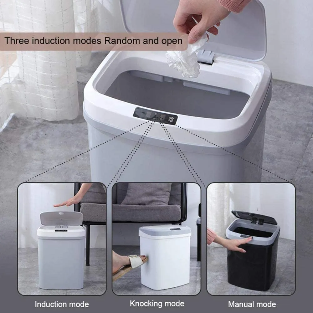 Rubbish Bin 15L Automatic Smart Auto Sensor Dustbin Trash Can