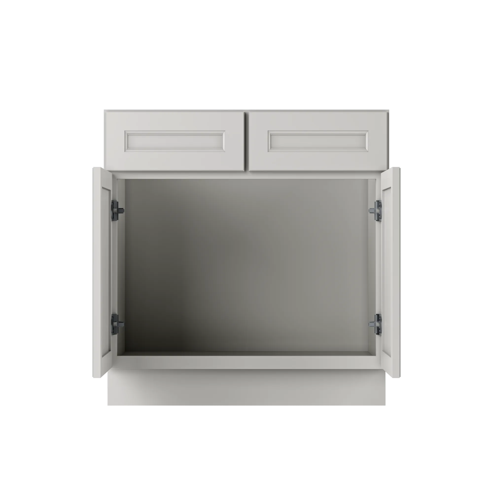 Sink Base Kitchen Cabinet SB33 Milan Pearl 33 in. width 34.5 in. height 24 in. depth